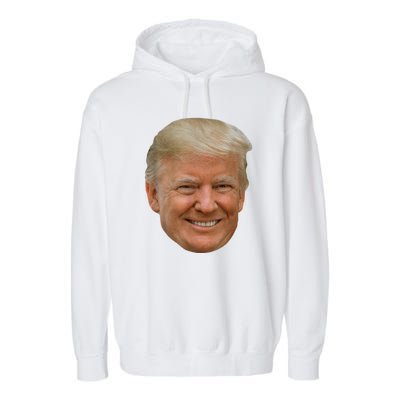 Donald J Trump The President's Face On A Meme Garment-Dyed Fleece Hoodie