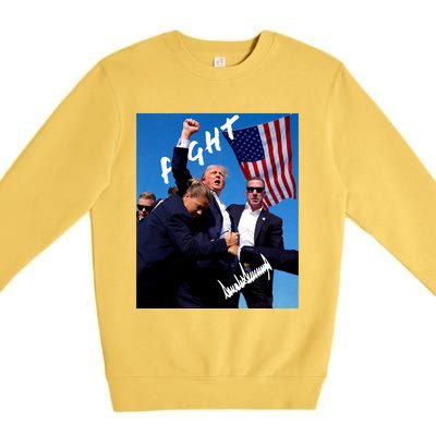 Donald J. Trump Trump 2024 Signature Edition Premium Crewneck Sweatshirt