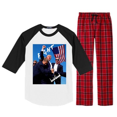 Donald J. Trump Trump 2024 Signature Edition Raglan Sleeve Pajama Set