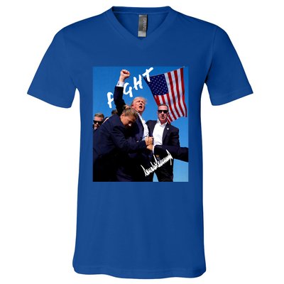 Donald J. Trump Trump 2024 Signature Edition V-Neck T-Shirt