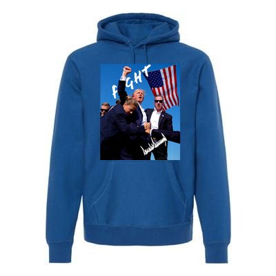 Donald J. Trump Trump 2024 Signature Edition Premium Hoodie