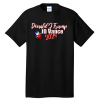 Donald J Trump Jd Vance 2024 Tall T-Shirt