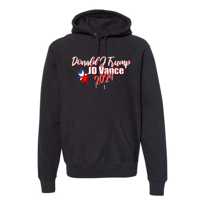 Donald J Trump Jd Vance 2024 Premium Hoodie