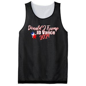 Donald J Trump Jd Vance 2024 Mesh Reversible Basketball Jersey Tank