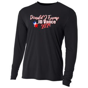 Donald J Trump Jd Vance 2024 Cooling Performance Long Sleeve Crew