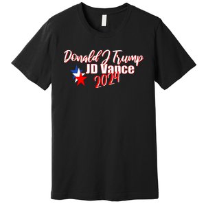 Donald J Trump Jd Vance 2024 Premium T-Shirt