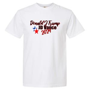 Donald J Trump Jd Vance 2024 Garment-Dyed Heavyweight T-Shirt