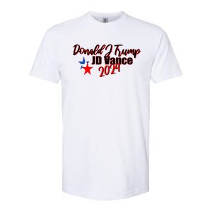 Donald J Trump Jd Vance 2024 Softstyle CVC T-Shirt