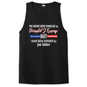 Donald J Trump 2024 Tired Of Being Screwed By Joe Biden PosiCharge Competitor Tank