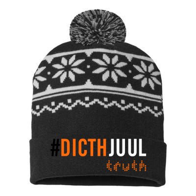 Ditch Juul Truth USA-Made Snowflake Beanie