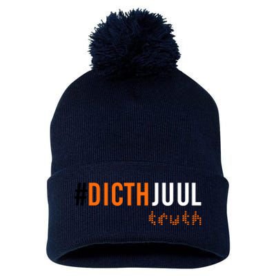 Ditch Juul Truth Pom Pom 12in Knit Beanie