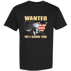 Donald J. Trump Wanted For Second Term Garment-Dyed Heavyweight T-Shirt