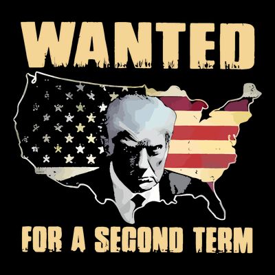 Donald J. Trump Wanted For Second Term T-Shirt