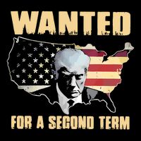 Donald J. Trump Wanted For Second Term 16 in Basic Backpack