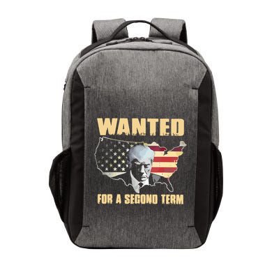 Donald J. Trump Wanted For Second Term Vector Backpack