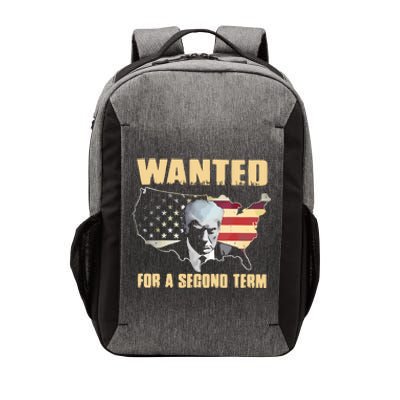 Donald J. Trump Wanted For Second Term Vector Backpack