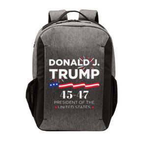 Donald J. Trump 45 47 President Inauguration Day 2025 Vector Backpack