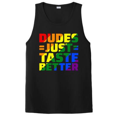 Dudes Just Taste Better PosiCharge Competitor Tank