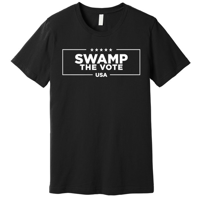 Donald J. Trump Swamp The Vote Usa 2024 Premium T-Shirt