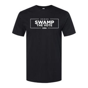 Donald J. Trump Swamp The Vote Usa 2024 Softstyle CVC T-Shirt