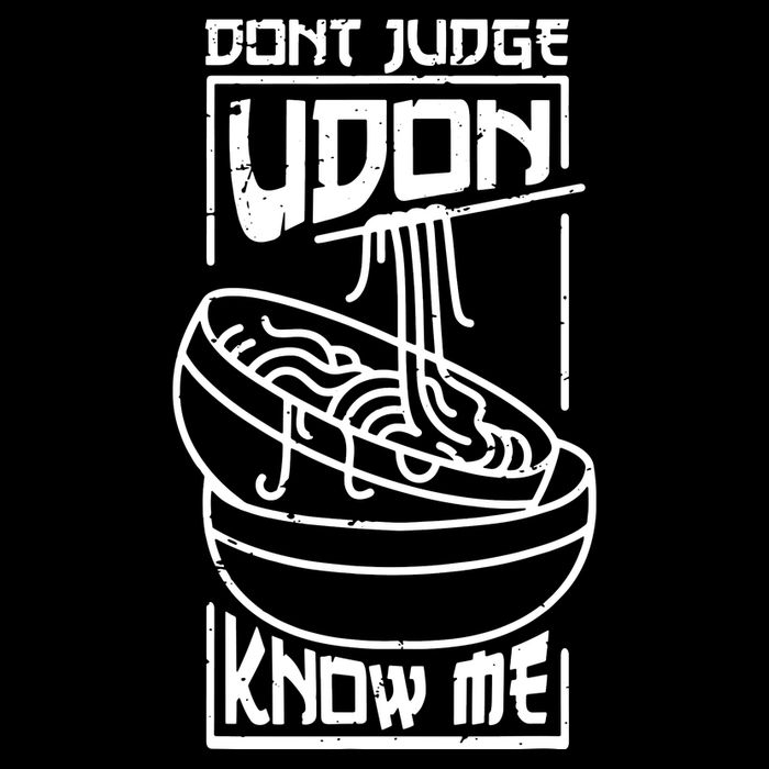 Dont Judge Udon Know Me Sustainable Bucket Hat
