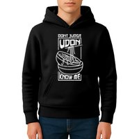 Dont Judge Udon Know Me Kids Hoodie