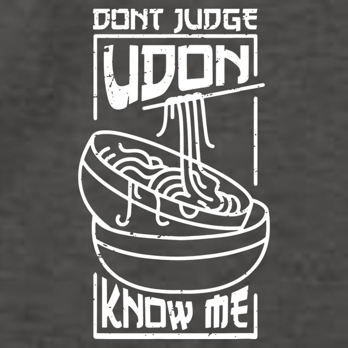 Dont Judge Udon Know Me Vector Backpack