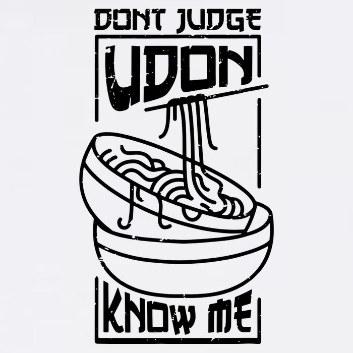 Dont Judge Udon Know Me Garment-Dyed Sweatshirt