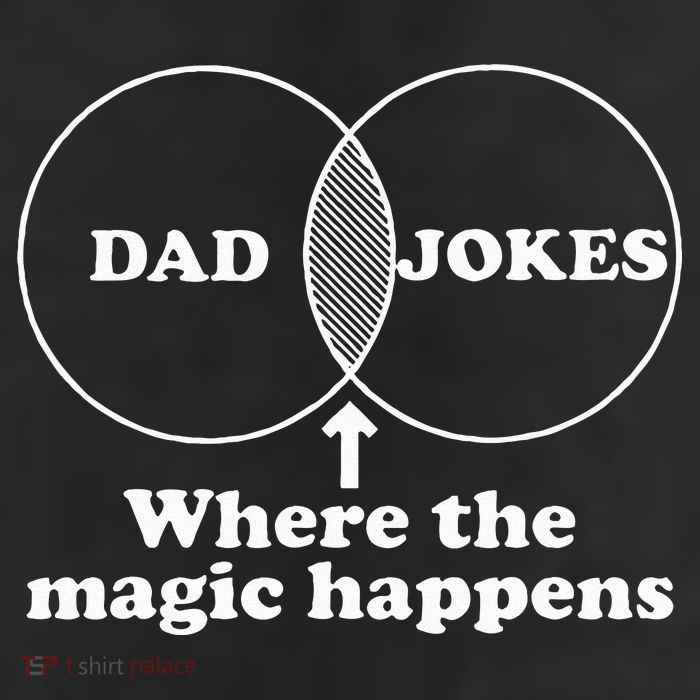 Dad Jokes Venn Diagram 11oz C Handle Ceramic Mug