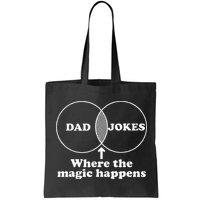 Dad Jokes Venn Diagram Bag