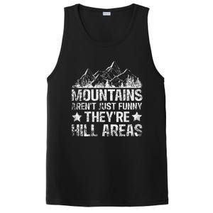 Dad Joke Word Pun Mountains ArenT Funny TheyRe Hill Areas PosiCharge Competitor Tank