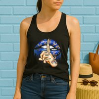 Don't Judge What You Don't Understand Autism Awareness Lips Womens Tank Top