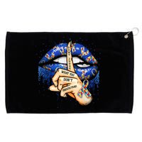 Don't Judge What You Don't Understand Autism Awareness Lips Grommeted Golf Towel