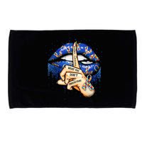 Don't Judge What You Don't Understand Autism Awareness Lips Microfiber Hand Towel