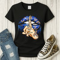 Don't Judge What You Don't Understand Autism Awareness Lips Womens T-Shirt