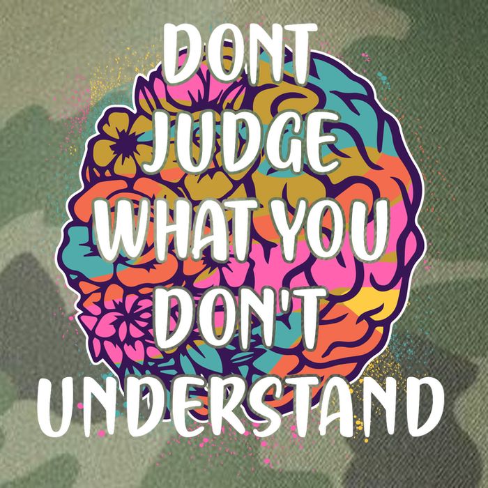 Dont Judge What You Dont Understand Mental Health Awareness Legacy Tie Dye Trucker Hat