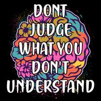 Dont Judge What You Dont Understand Mental Health Awareness 16 in Basic Backpack