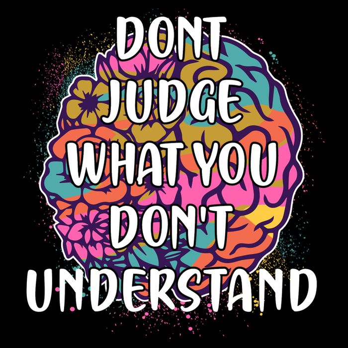 Dont Judge What You Dont Understand Mental Health Awareness 16 in Basic Backpack
