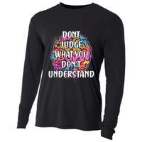 Dont Judge What You Dont Understand Mental Health Awareness Cooling Performance Long Sleeve Crew