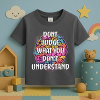 Dont Judge What You Dont Understand Mental Health Awareness Toddler T-Shirt