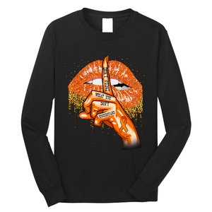 Don't Judge What You Don't Understand Multiple Sclerosis Awareness Long Sleeve Shirt