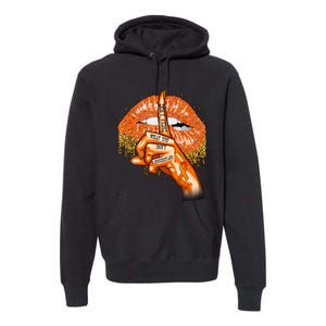 Don't Judge What You Don't Understand Multiple Sclerosis Awareness Premium Hoodie