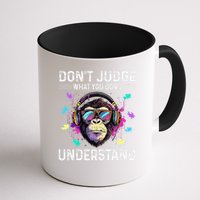Dont Judge What You Dont Understand Autism Cute Gorilla Mug