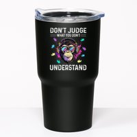 Dont Judge What You Dont Understand Autism Cute Gorilla Tumbler