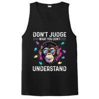 Dont Judge What You Dont Understand Autism Cute Gorilla PosiCharge Competitor Tank