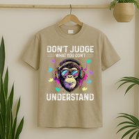 Dont Judge What You Dont Understand Autism Cute Gorilla T-Shirt