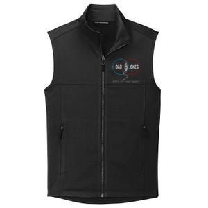 Dad Jokes Where The Magic Happens Funny Father Daddy Collective Smooth Fleece Vest