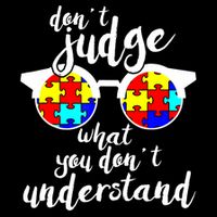 Don't Judge What You Don't Understand Autism  Mousepad