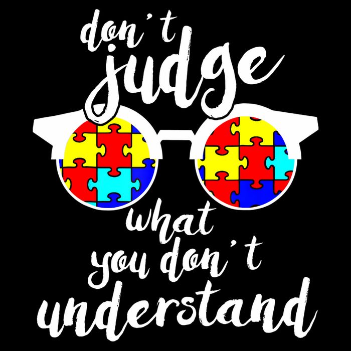 Don't Judge What You Don't Understand Autism  Mousepad