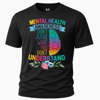 Dont Judge What You Dont Understand Mental Health Support Performance Shirt